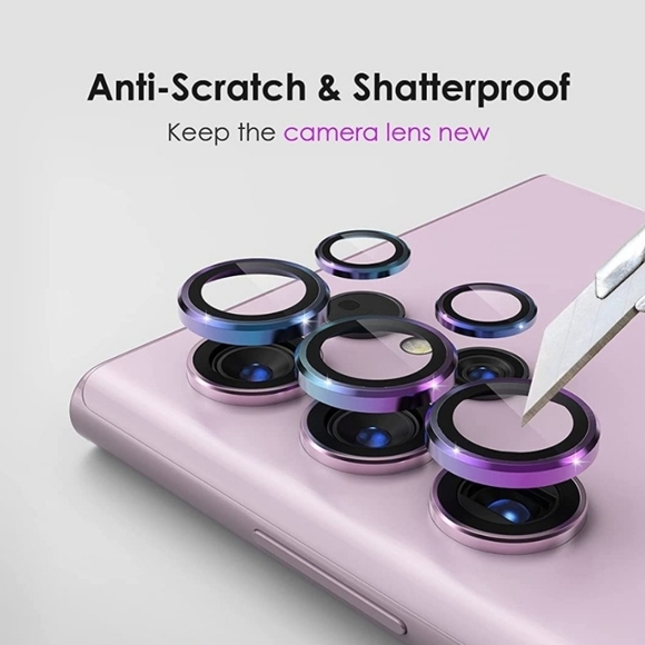 Camera lens protector for Galaxy S23 Galaxy S23+ Galaxy S23 Ultra lens protector - Picture 2 of 6